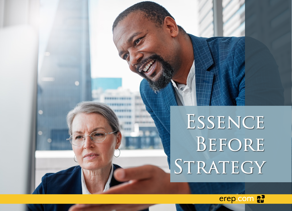 Essence Before Strategy