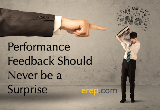 Performance Feedback Should Never Be A Surprise