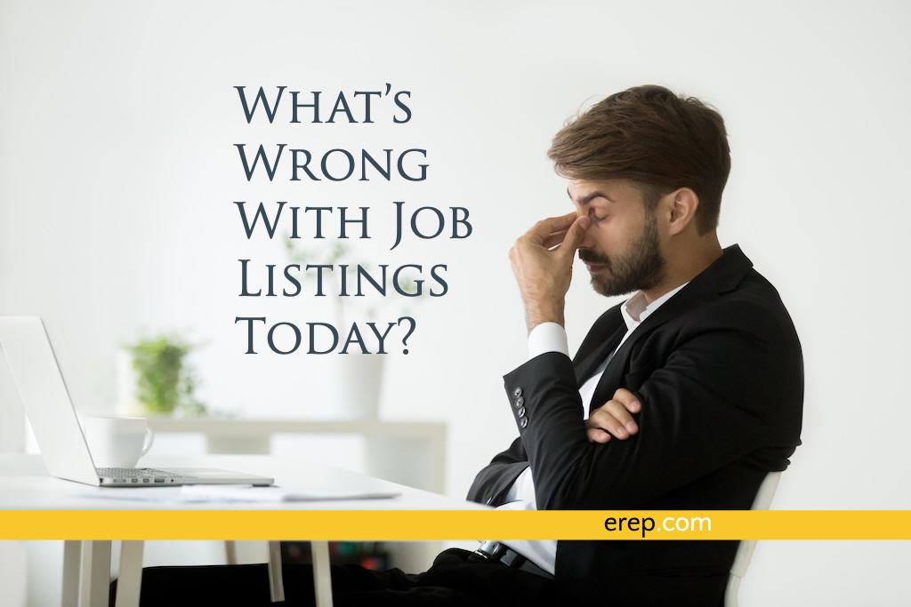 What's Wrong With Job Listings Today?