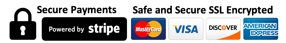 VISA, MasterCard, Discover and American Express